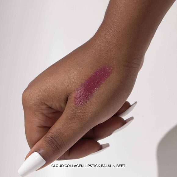 FitGlow Beauty Cloud Collagen Lipstick + Cheek Balm - Beet - Soft Matte - Picture 3 of 4